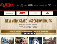Tablet Screenshot of cycleenterprise.com